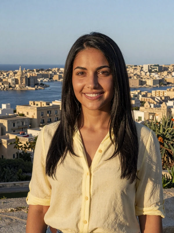 Annalise, 25, Maltese woman at Upper Barrakka Gardens Valletta - European single on Cdleusa