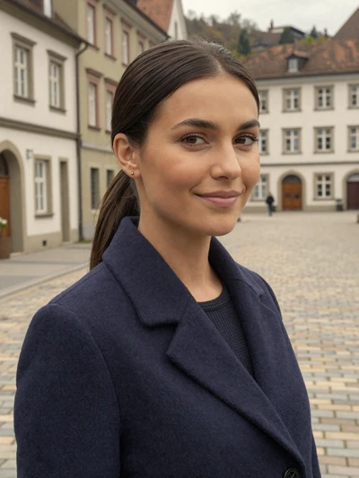 Elisa, 33, Liechtenstein woman on a Vaduz street - verified European single on Cdleusa