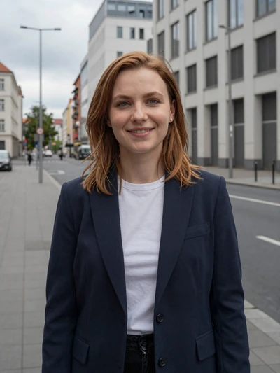 Lena, 31, German woman on a Berlin street - verified German single on Cdleusa