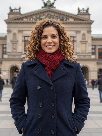 Hannah, 30, German woman at Leipzig cultural quarter - meet German singles on Cdleusa