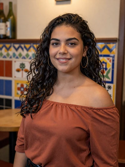 Elena, 28, Spanish woman at a Barcelona tapas bar - verified Spanish single on Cdleusa dating