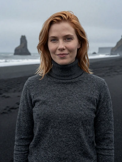 Hildur, 31, Icelandic woman near black sand coast - verified Icelandic single on Cdleusa