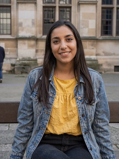 Mariana, 25, Portuguese woman in Coimbra university courtyard - meet Portuguese singles on Cdleusa