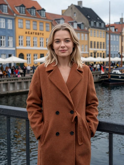 Elise, 33, Danish woman on a Copenhagen canal bridge - Danish single on Cdleusa