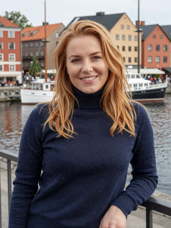 Helmi, 34, Finnish woman at Turku riverfront - verified European single on Cdleusa