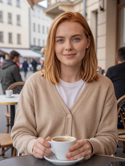 Maja, 26, Norwegian woman at an Oslo café - meet Norwegian singles on Cdleusa dating
