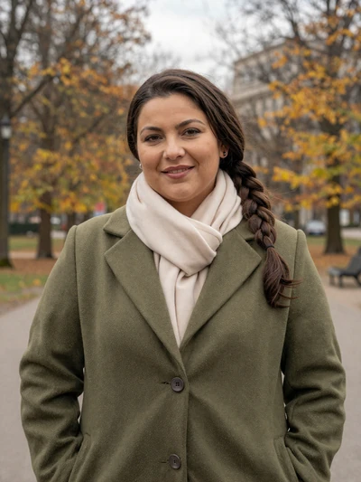 Frieda, 35, German woman in Stuttgart autumn park - meet educated German singles on Cdleusa