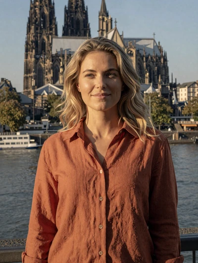 Sophie, 29, German woman on Cologne Rhine promenade - verified German single on Cdleusa