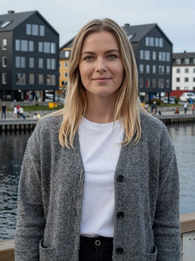 Maja, 30, Swedish woman at a Nordic waterfront - verified Swedish single on Cdleusa