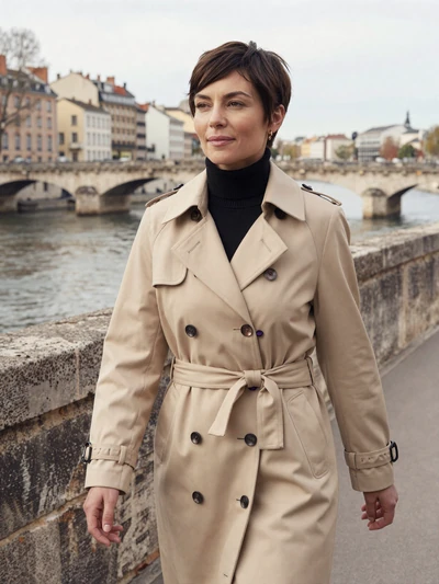 Isabelle, 41, French woman along a Lyon riverbank - verified French single on Cdleusa