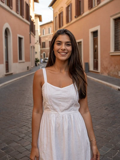 Giulia, 26, Italian woman on a Rome street - meet Italian singles on Cdleusa European dating