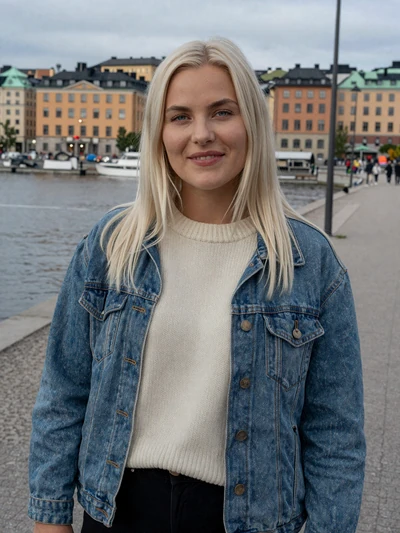 Astrid, 27, Swedish woman on Stockholm waterfront - verified Scandinavian single on Cdleusa